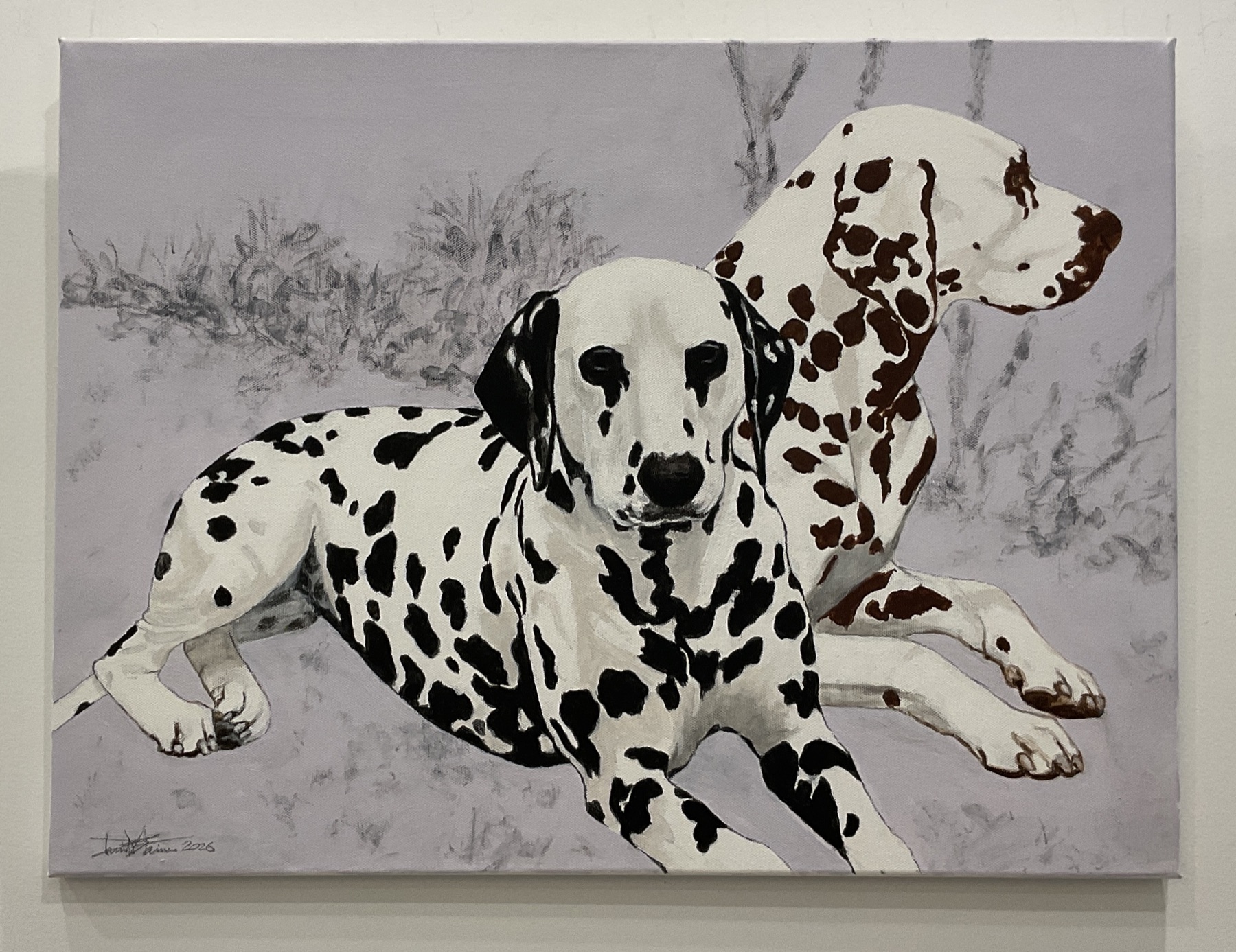 Painting by David Staines